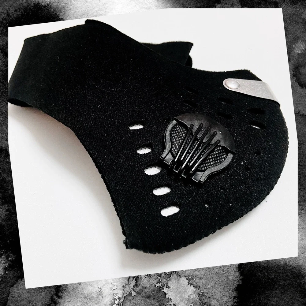 NEW/BLACK Neoprene Sports Face Mask with Premium Filter
